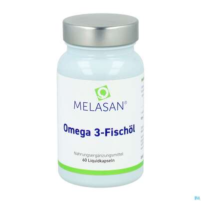 Omega -3 Fischoel Kapseln Melasan 500mg 60st, A-Nr.: 2796173 - 01