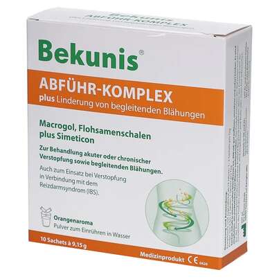 Sie sehen eine Packung Bekunis Abfuehr-komplex Plus Pulver Nr 63 10st, Produktbild: 03 Bekunis Abfuehr-komplex Plus Pulver Nr 63 10st, A-Nr.: 5992354 - 03