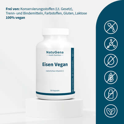 NatuGena Eisen Vegan Kapseln, A-Nr.: 5178228 - 03