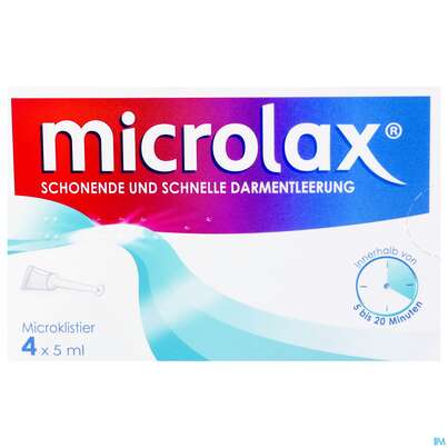 Microlax-microklistier Tube 5ml 4st, A-Nr.: 3907551 - 01