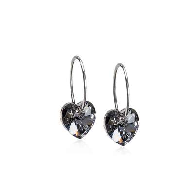 Blomdahl Ohrringe Herz black, A-Nr.: 6019940 - 01