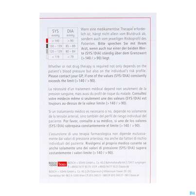 Sie sehen eine Packung Blutdruckpass Boso 1st, Produktbild: 06 Blutdruckpass Boso 1st, A-Nr.: 2809556 - 06