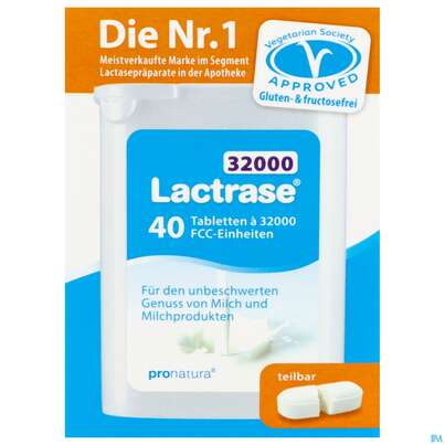 Lactrase Teilbare Tabl Im Spender 32.000 Fcc 40st, A-Nr.: 5818550 - 01