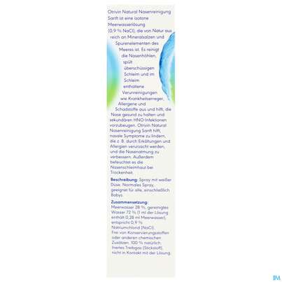Nasen Reinigung Otrivin Natural Sanft 125ml, A-Nr.: 5950858 - 07
