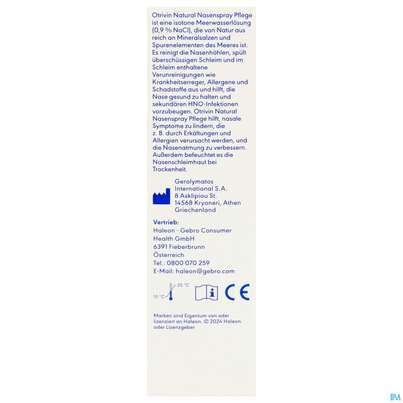 Nasenspray Otrivin Natural Pflege 30ml, A-Nr.: 5950841 - 05