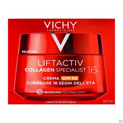 Sie sehen eine Packung Vichy Liftactiv Collagen/specialist 16 Lsf50 50ml, Produktbild: 04 Vichy Liftactiv Collagen/specialist 16 Lsf50 50ml, A-Nr.: 5938521 - 04