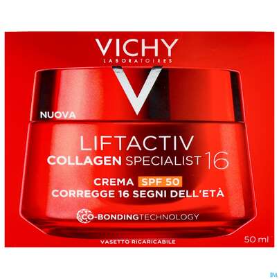 Sie sehen eine Packung Vichy Liftactiv Collagen/specialist 16 Lsf50 50ml, Produktbild: 05 Vichy Liftactiv Collagen/specialist 16 Lsf50 50ml, A-Nr.: 5938521 - 05