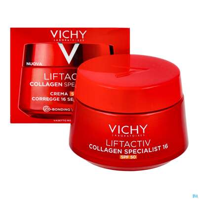 Sie sehen eine Packung Vichy Liftactiv Collagen/specialist 16 Lsf50 50ml, Produktbild: 13 Vichy Liftactiv Collagen/specialist 16 Lsf50 50ml, A-Nr.: 5938521 - 13