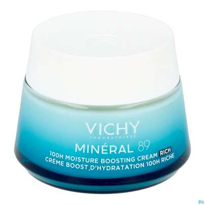 Sie sehen eine Packung Vichy Mineral 89 Creme Mit Duftstoffe Reichhaltig 50ml, Produktbild: 15 Vichy Mineral 89 Creme Mit Duftstoffe Reichhaltig 50ml, A-Nr.: 5670828 - 15