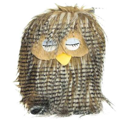 Wärmflasche Plüschtier Eule Gelbschnabel 0,8L, A-Nr.: 5399998 - 01