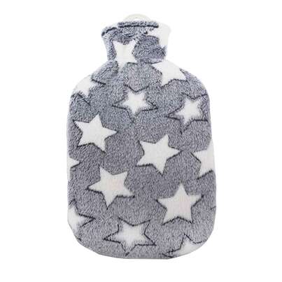 Sie sehen eine Packung Wärmflasche Plüschbezug Stella 2,0L, Produktbild: 01 Wärmflasche Plüschbezug Stella 2,0L, A-Nr.: 5476167 - 01