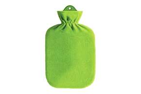 Wärmflasche Fleecebezug grün 2,0L, A-Nr.: 5398421 - 01