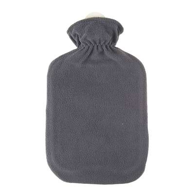 Sie sehen eine Packung Wärmflasche Fleecebezug grau 2,0L, Produktbild: 01 Wärmflasche Fleecebezug grau 2,0L, A-Nr.: 5398473 - 01