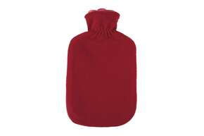 Wärmflasche Fleecebezug rubinrot 2,0L, A-Nr.: 5398467 - 01