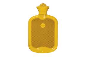 Wärmflasche einseitig mit Lamelle gelb, A-Nr.: 4755273 - 01