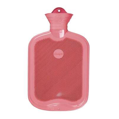 Wärmeflasche beidseitig mit Lamelle rose, A-Nr.: 5398042 - 01