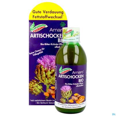 Artischocken Amaro Bitterkraeuter Bio Elixier Kraeuter Fruechte Alkoholfrei 330ml, A-Nr.: 3823699 - 11