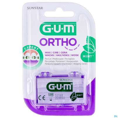 Sie sehen eine Packung Zahnpflege Gum Orthodont Wachs Klar 723 1st, Produktbild: 04 Zahnpflege Gum Orthodont Wachs Klar 723 1st, A-Nr.: 3115815 - 04
