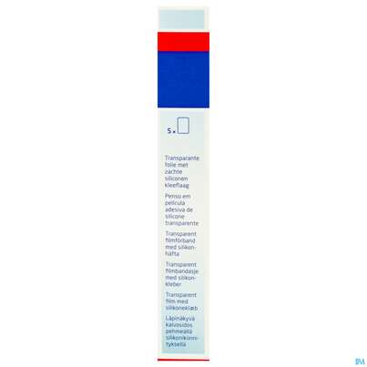 Wundverband Leukomed/t Skin Sensitive Folienverband O.auflage Steril 5x7,2 Cm 5st, A-Nr.: 5267653 - 07