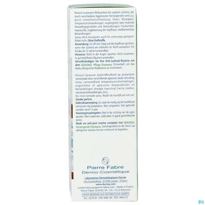 Sie sehen eine Packung Ducray Sensinol Sos-spray Bei Starkem Juckreiz Gereizter Kopfhaut 30ml, Produktbild: 09 Ducray Sensinol Sos-spray Bei Starkem Juckreiz Gereizter Kopfhaut 30ml, A-Nr.: 5901446 - 09