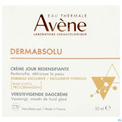 Sie sehen eine Packung Avene Dermabsolu Tagescreme 50ml, Produktbild: 07 Avene Dermabsolu Tagescreme 50ml, A-Nr.: 5899100 - 07