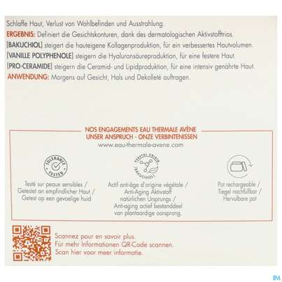 Sie sehen eine Packung Avene Dermabsolu Tagescreme 50ml, Produktbild: 10 Avene Dermabsolu Tagescreme 50ml, A-Nr.: 5899100 - 10