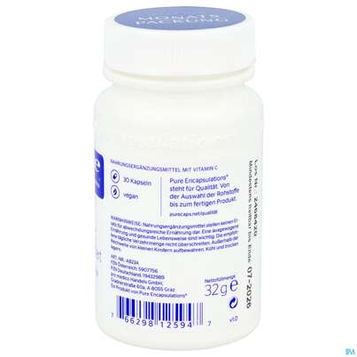 Vitamin C Kapseln 1000 Pure Encapsulat. Gepuffert Ab23a 30st, A-Nr.: 5907756 - 04