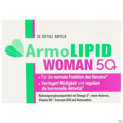 Armolipid Woman 50+ Softgel Kapseln 30st, A-Nr.: 5975456 - 01