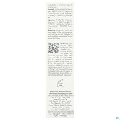 Avene Basislinie Beruhigende Augencreme 15ml, A-Nr.: 5961394 - 05