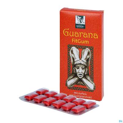 Sie sehen eine Packung Guarana Baders Fitgum Kaugummi Drag 20st, Produktbild: 04 Guarana Baders Fitgum Kaugummi Drag 20st, A-Nr.: 1881327 - 04