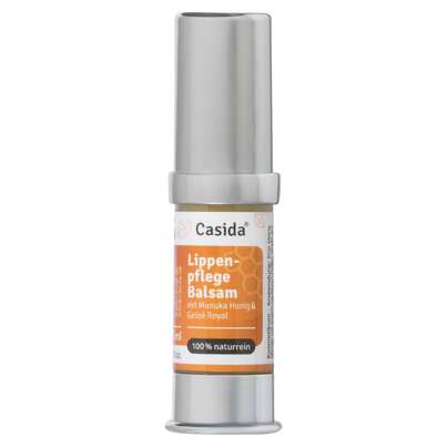 Sie sehen eine Packung Lippenpflege Balsam mit Manuka Honig & Geleé Royal, Produktbild: 01 Lippenpflege Balsam mit Manuka Honig & Geleé Royal, A-Nr.: 6006601 - 01