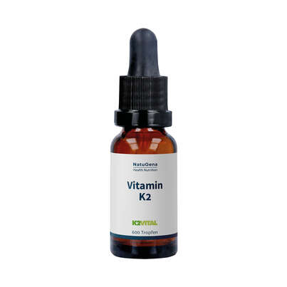 Sie sehen eine Packung NatuGena Vitamin K2 Tropfen, Produktbild: 01 NatuGena Vitamin K2 Tropfen, A-Nr.: 5404222 - 01