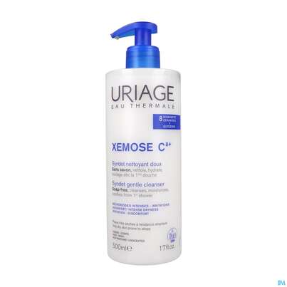 Sie sehen eine Packung Uriage Xemose Milde Reinigende Gel-creme 500ml, Produktbild: 03 Uriage Xemose Milde Reinigende Gel-creme 500ml, A-Nr.: 5618822 - 03