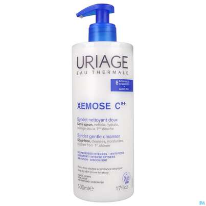 Sie sehen eine Packung Uriage Xemose Milde Reinigende Gel-creme 500ml, Produktbild: 04 Uriage Xemose Milde Reinigende Gel-creme 500ml, A-Nr.: 5618822 - 04