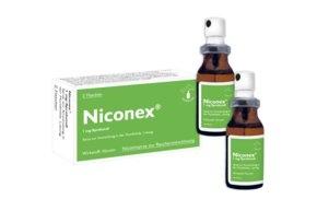 Niconex® Spray lindert Rauchverlangen und Entzugserscheinungen, A-Nr.: 6060807 - 01