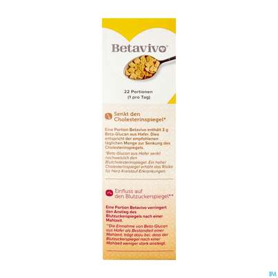 Sie sehen eine Packung Betavivo Original Haferflakes 506g, Produktbild: 07 Betavivo Original Haferflakes 506g, A-Nr.: 5877601 - 07