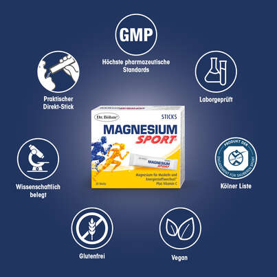 Dr. Böhm Magnesium Sport Sticks, A-Nr.: 3979504 - 04