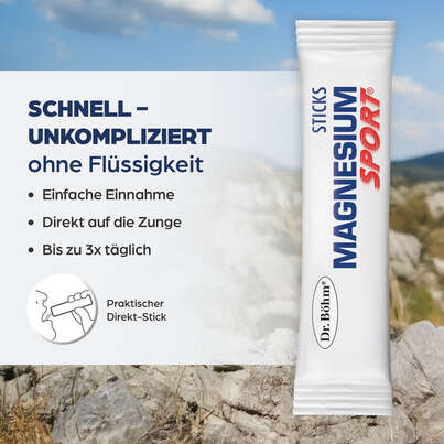 Dr. Böhm Magnesium Sport Sticks, A-Nr.: 3979504 - 05