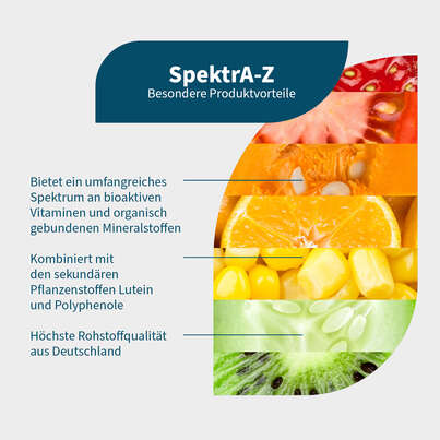 Sie sehen eine Packung NatuGena SpektrA-Z Kapseln, Produktbild: 02 NatuGena SpektrA-Z Kapseln, A-Nr.: 5404417 - 02