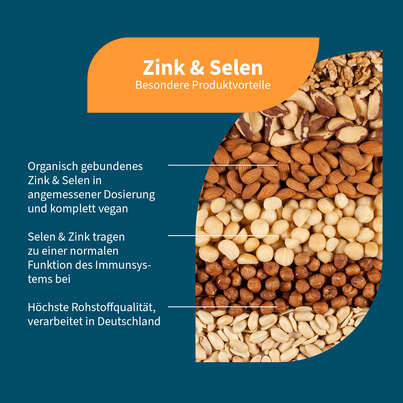 NatuGena Zink &amp; Selen Tabletten, A-Nr.: 5404251 - 02