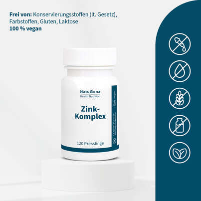 NatuGena Zink-Komplex Presslinge, A-Nr.: 5404328 - 03