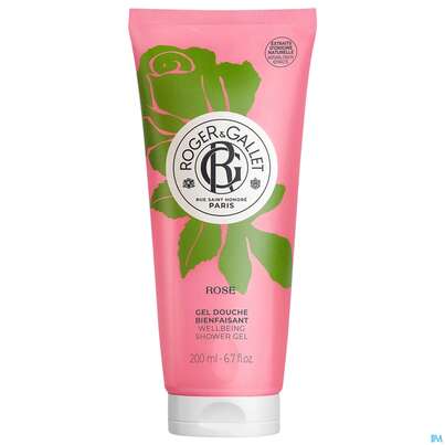 Sie sehen eine Packung Roger & Gallet Rose Showergel 200ml, Produktbild: 02 Roger & Gallet Rose Showergel 200ml, A-Nr.: 5669067 - 02