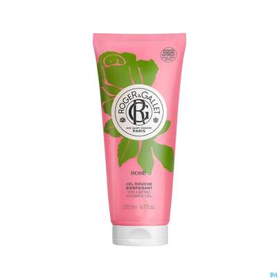 Sie sehen eine Packung Roger & Gallet Rose Showergel 200ml, Produktbild: 03 Roger & Gallet Rose Showergel 200ml, A-Nr.: 5669067 - 03