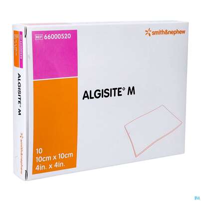 Wundverband Algisite M Calciumalginat 10x 10cm 10st, A-Nr.: 2167767 - 03