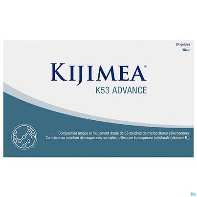 Sie sehen eine Packung Kijimea Kapseln K53/advance 28st, Produktbild: 02 Kijimea Kapseln K53/advance 28st, A-Nr.: 5718096 - 02