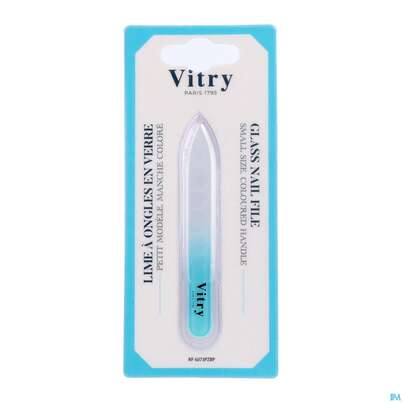 Sie sehen eine Packung Feile Vitry Glas Farbig Klein 1073p 1st, Produktbild: 07 Feile Vitry Glas Farbig Klein 1073p 1st, A-Nr.: 4633446 - 07