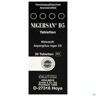 Nigersan Tabl D5 20st, A-Nr.: 1532880 - 02