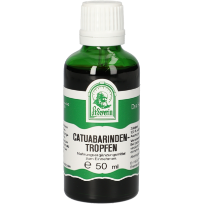 Sie sehen eine Packung CATUABARINDEN TROPFEN 50 ML, Produktbild: 01 CATUABARINDEN TROPFEN 50 ML, A-Nr.: 4877929 - 01
