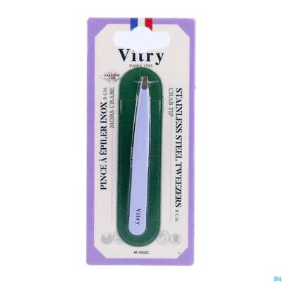 Vitry Abgewinkelte Und Farbige Zupfpinzette Weiss 1pc, A-Nr.: 4627612 - 03