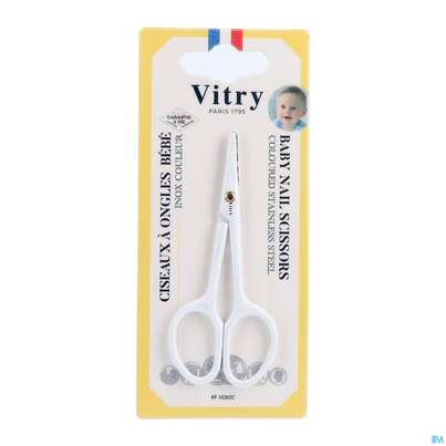 Sie sehen eine Packung Vitry Babynagelschere_blau 1pc, Produktbild: 03 Vitry Babynagelschere_blau 1pc, A-Nr.: 4627701 - 03
